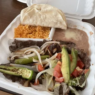Carne Asada Plate