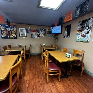 Inside