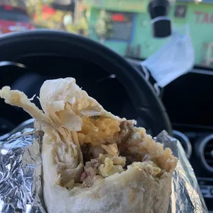 Asada Super Burrito