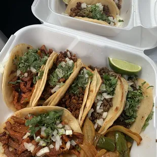 Tacos, pastor, chorizo, streak, carnitas,