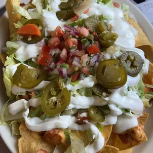 Chicken nachos