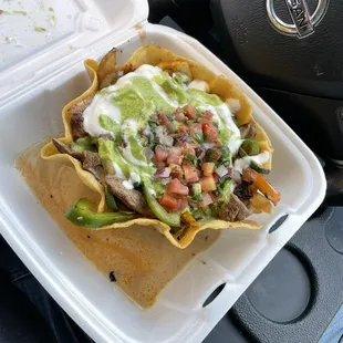 A little big for just lunch but it's very good!