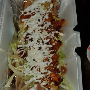 Huarache Especial with Pastor