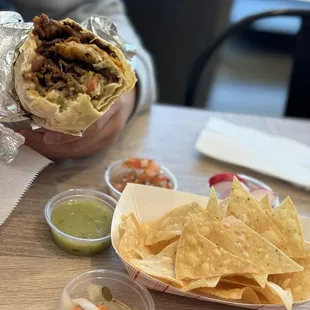 Al Pastor Burrito