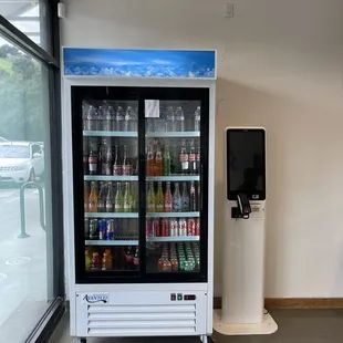 Beverages by the can and bottle sold at Taqueria La Cocina in Pinole.