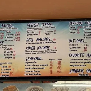 menu taken 08.05.2024