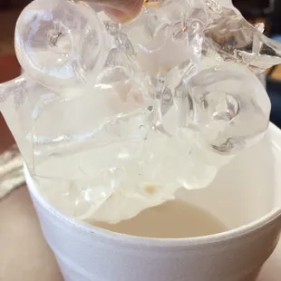 a chip off an iceberg