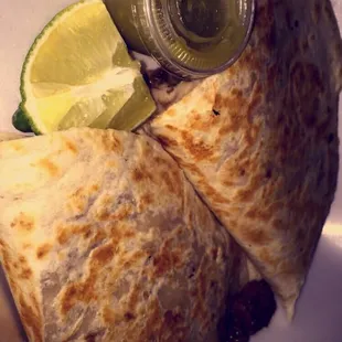 Quesadilla, so juicy and tasty