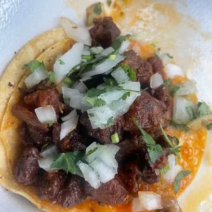 Meat tacos