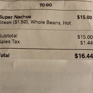 Prices on Menu don't match what you are charged at register.