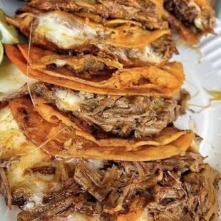 Birria quesadillas