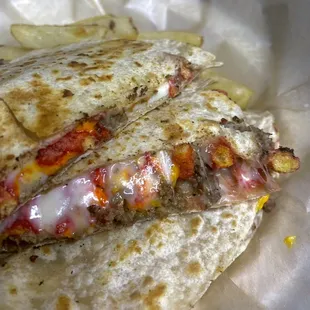 Hot Cheeto Quesadilla