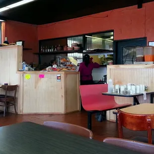 They did some remodeling; can&apos;t say I care for color of paneling, but it&apos;s somewhat nicer. I&apos;m here for the FOOD anyway.