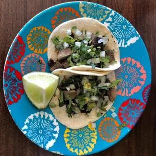 Two tongue tacos