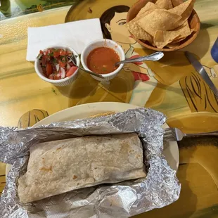 Burrito &amp; Chips