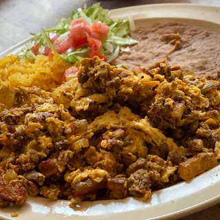 Chorizo con Huevos