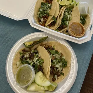 6 tacos