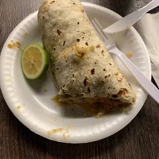Chile Verde Burritos