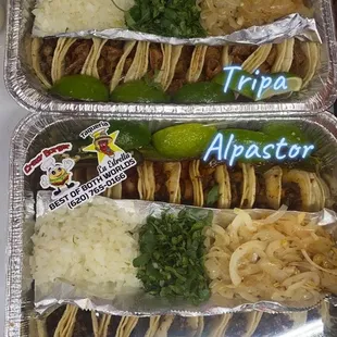 Charolitas de tacos