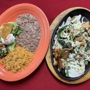 Fajitas poblanas