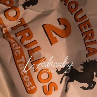 Thank you potrillos for accommodating to your customers order