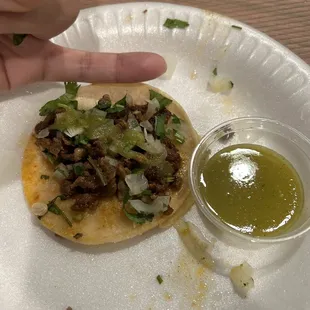 Micro Mini Taco for over $2.00