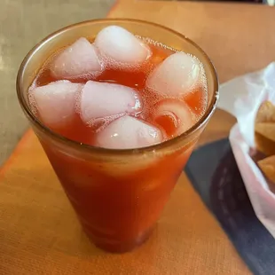 Strawberry agua fresca
