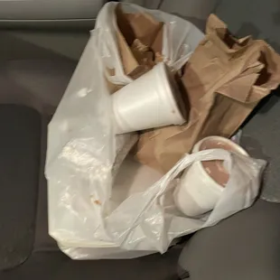 the interior of a car