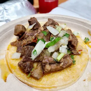 Taco lengua