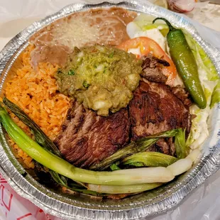 Carne Asada Plate