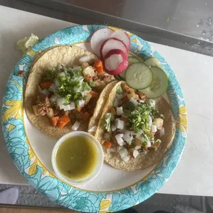 Ricos tacos de picadillo!