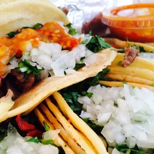 Don't need to say anything. Just go there and eat them.