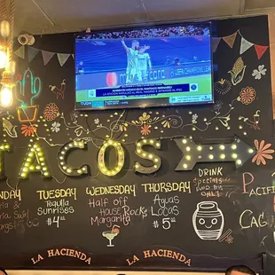 Drink specials