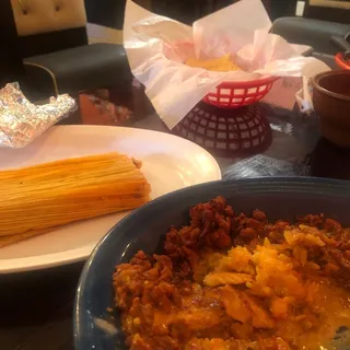 Tamales de Pollo