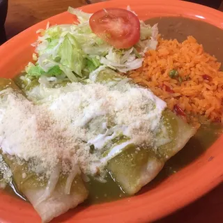 Enchiladas Verdes