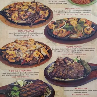 menu, pizza