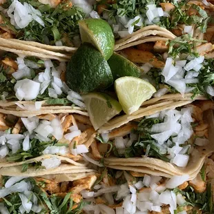 a plate of tacos