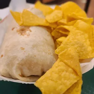 tortilla and chips