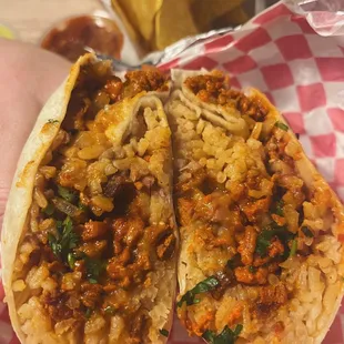 Al Pastor Burrito