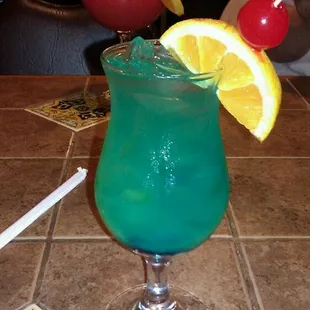 Blue Hawaii and Frozen Strawberry Margarita