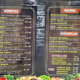 Newest Menu 9.18.22
