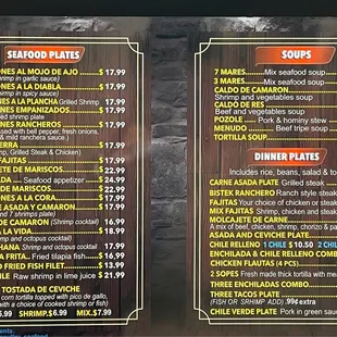 New menu 9.18.22