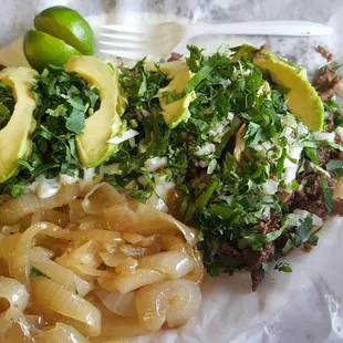 Tacos de carne asada!