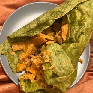 &quot;Cheetos&quot; burrito