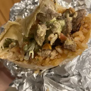 Carne asada Super Burrito