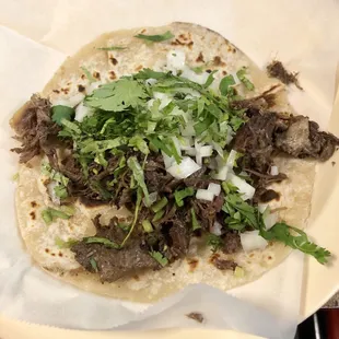 Barbacoa taco