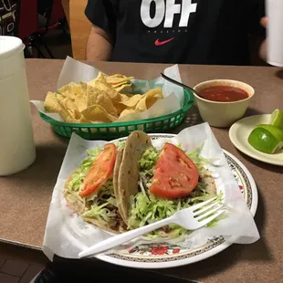 2 tacos de fajita