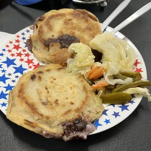 Pupusas al estilo mexicano