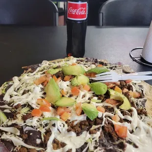 tlayuda - a Oaxacan pizza?