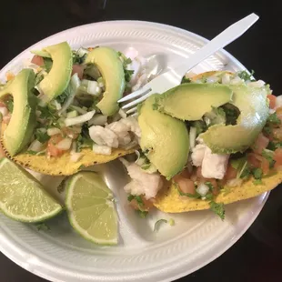 Ceviche Tostadas